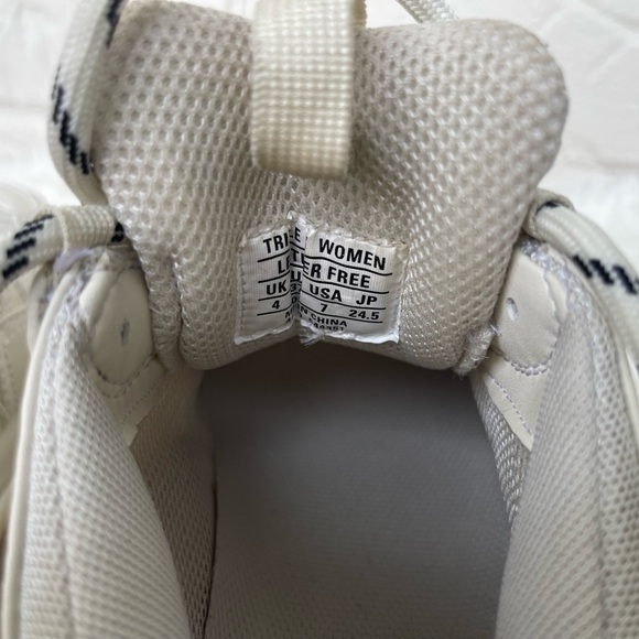 Balenciaga Triple S Platform Eggshell Sneakers Size 37 - Picture 13 of 15